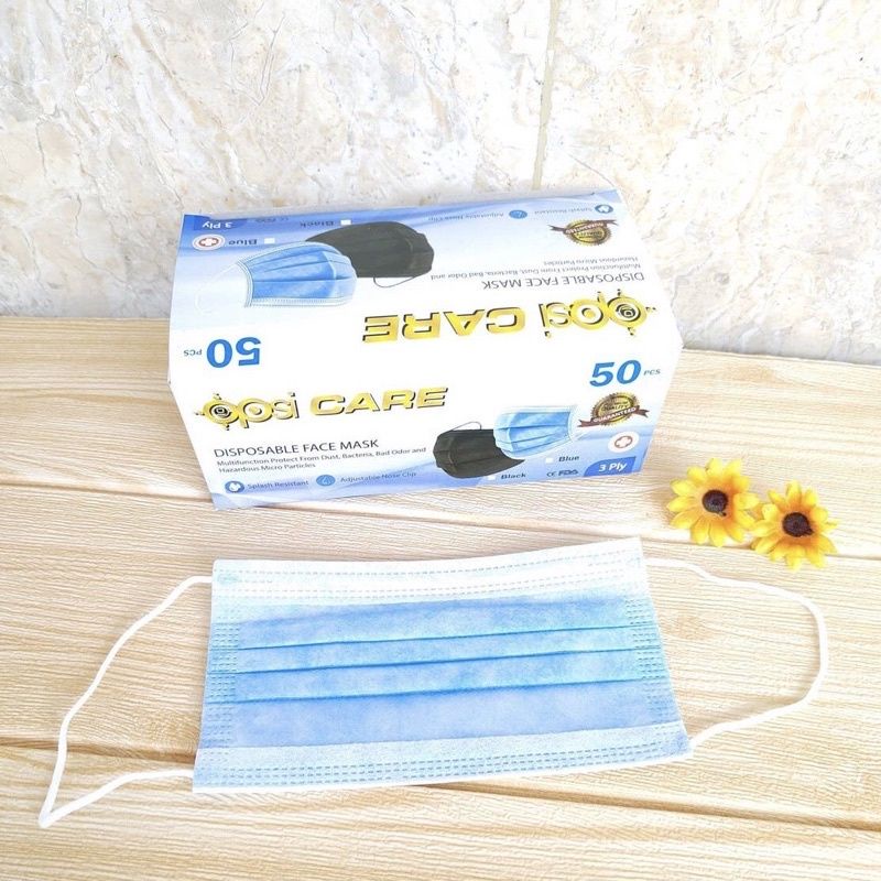 ‼️OBRAL‼️ Masker AERLOOP OPSI CARE 3PLY isi 50pcs