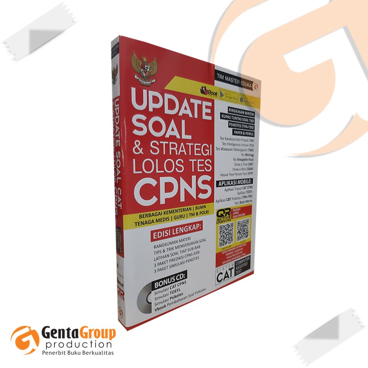 Buku Cpns Kepegawaian Update Soal Strategi Lolos Tes Cpns Genta Group Shopee Indonesia