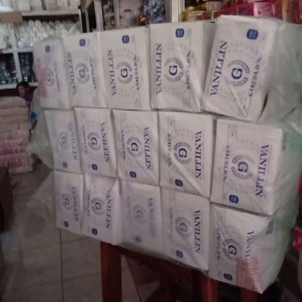 VANILI BUBUK UKURAN 2 GRAM 100 SACHET VANILI G