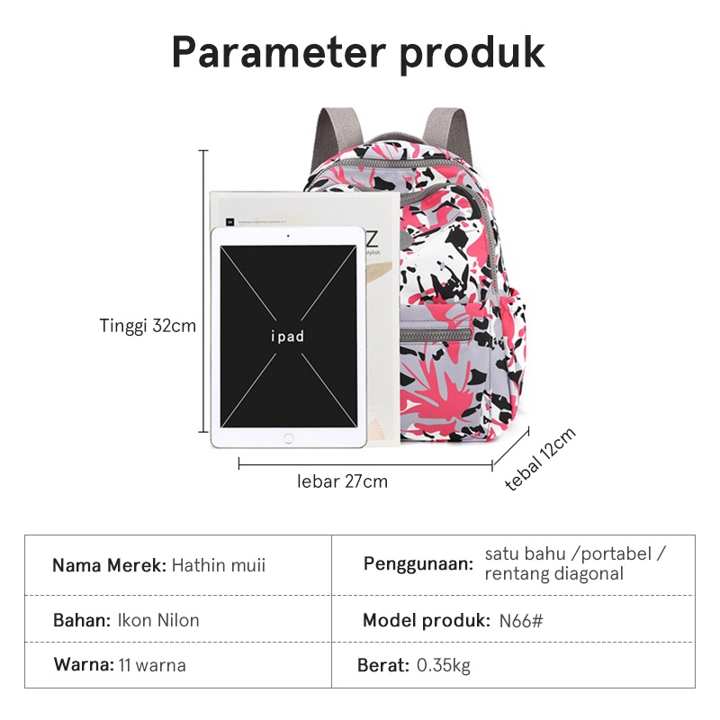 Tasmolly N66 tas ransel laptop 14 inch wanita BAG terbaru  merk tracker - Ransel Wanita -tas ransel wanita dewasa untuk kerja - Backpack taskantor tastravel tasransel tas selempang kekinian 2022 gendong  cewek tas gudika original wan