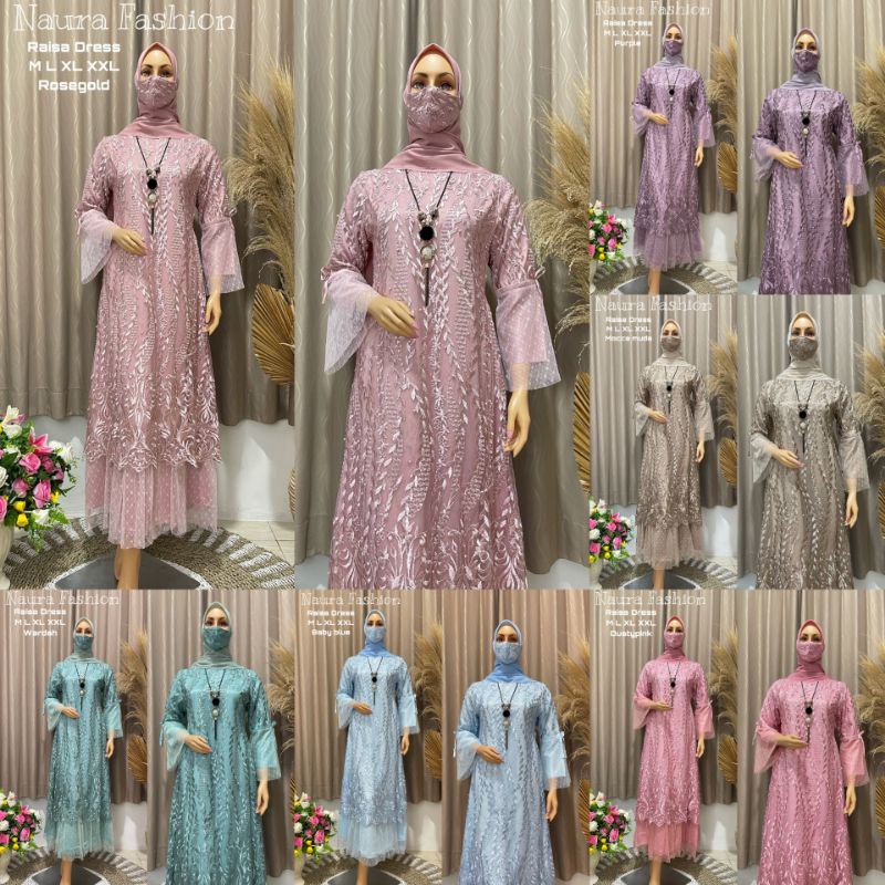 Jual Raisa Dress By Naura Kebaya Modern Gamis Modern Kebaya Kondangan Kebaya Wisuda Kebaya