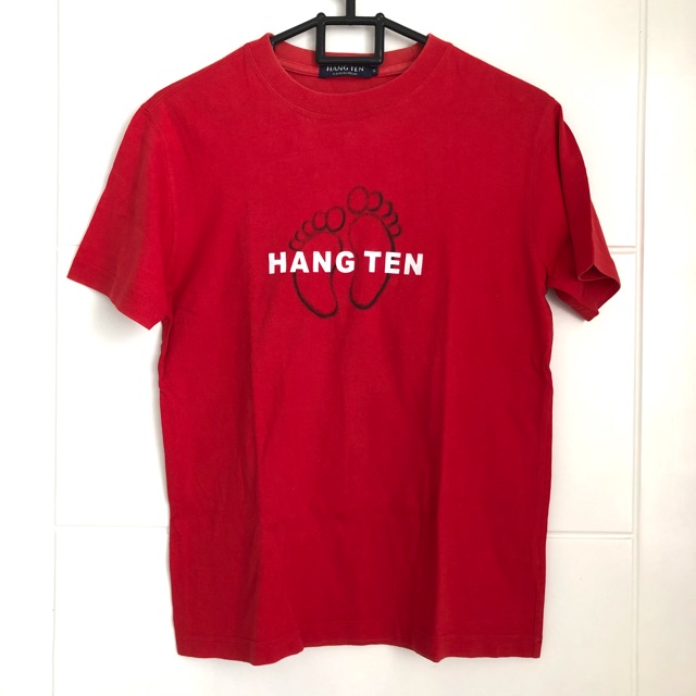 [PRELOVED] Kaos Merah Hang Ten Original