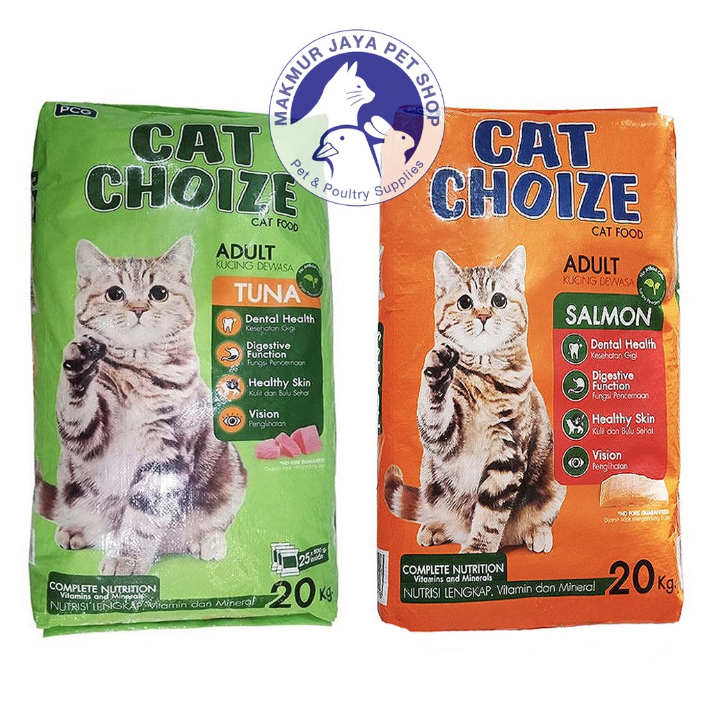 Cat Choize Cat Food Tuna &amp; Salmon 20 kg / Makanan Kucing 20kg