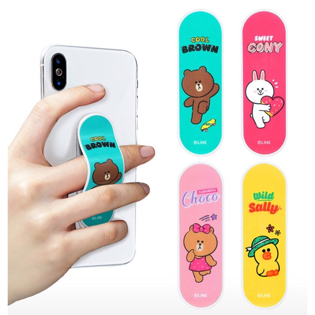 READY OFFICIAL Line Friends [Brown & Friends] Holder Stick