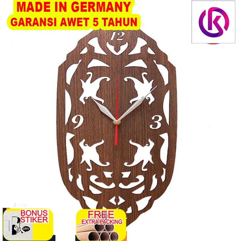 

Terlaris Jam Dinding Unik Artistik - Ethnic Wall Clock