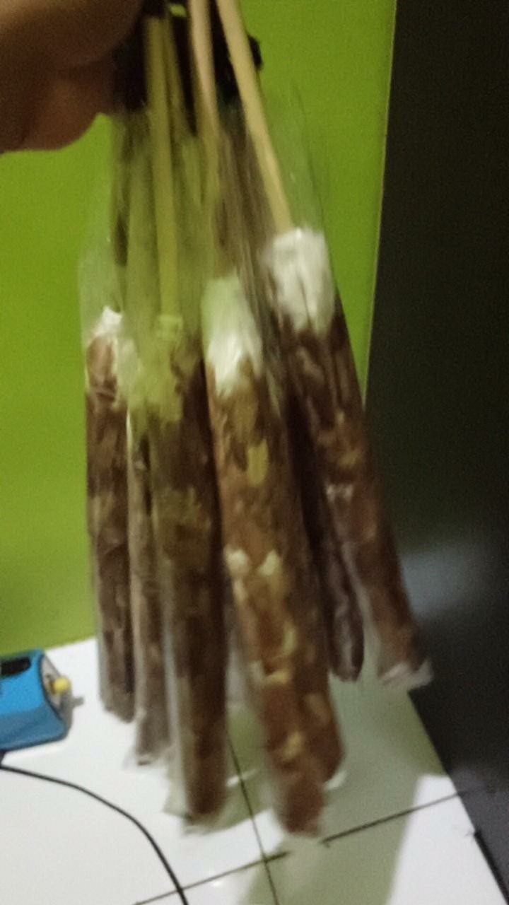 Kemoceng Bulu Ayam Kombinasi Ayam Arab - Grosir Souvenir Kemoceng Sulak Bulu Ulu Ayam Halus Murah