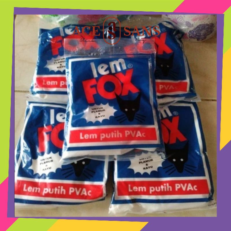 

Lem Fox Putih 350 gr I Lem Fox I Double Tape I Lem I Solatip I Isolasi I Lem Fox Putih I Fox