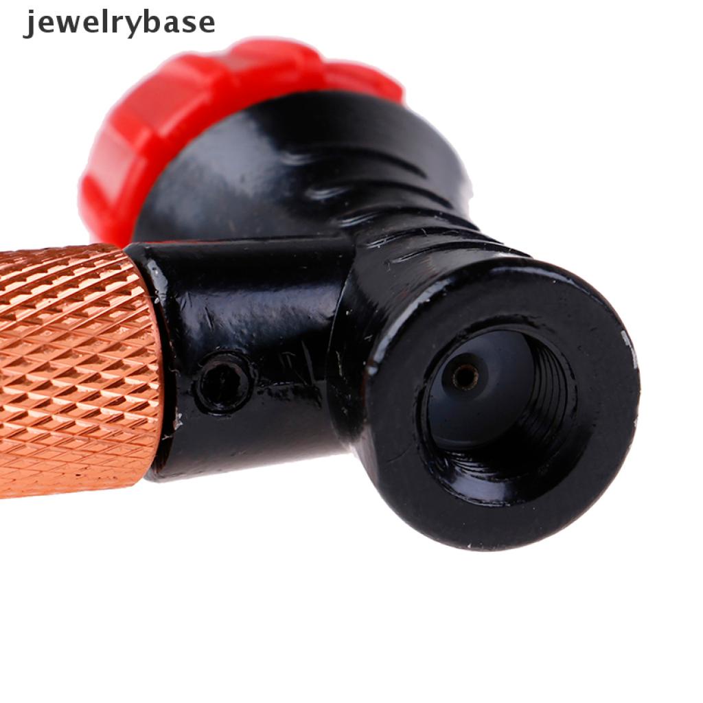 Base Kepala Pompa Ban Sepeda Mini Manual Warna Hitam Untuk Botol CO2