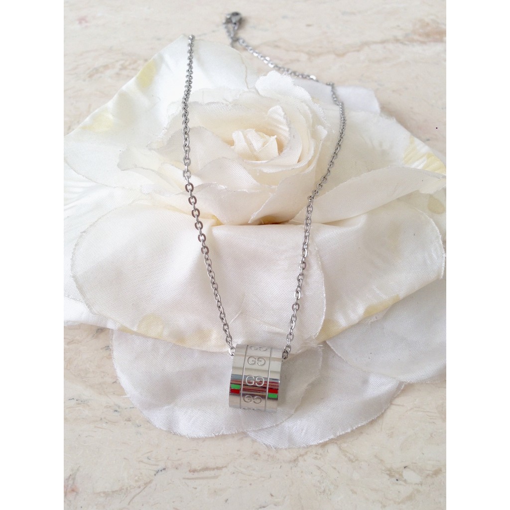 Kalung gucci roda titanium