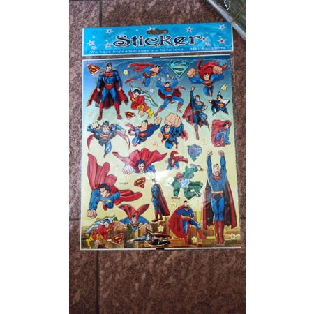 

STIKER LASER ANAK KARAKTER SUPERMAN