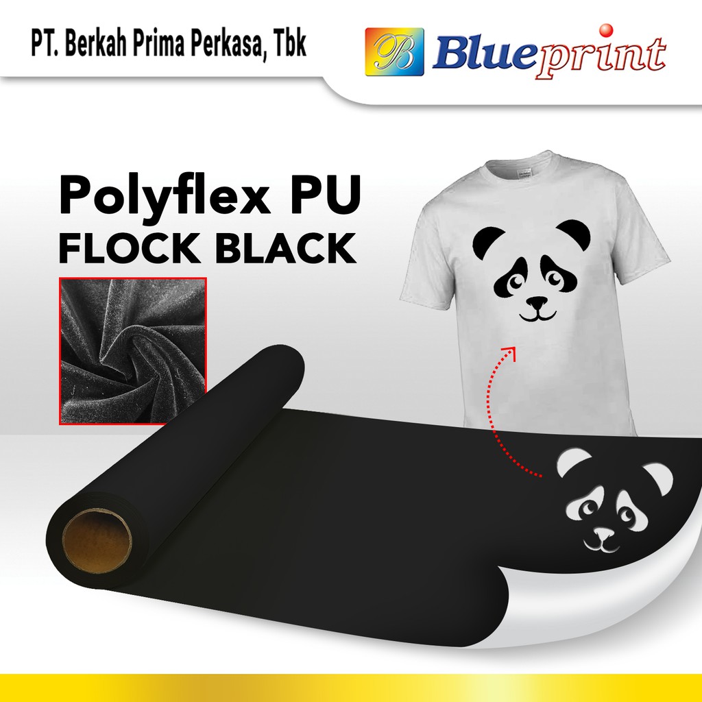 

Polyflex PU Flock Black Blueprint BP-FLX1WK
