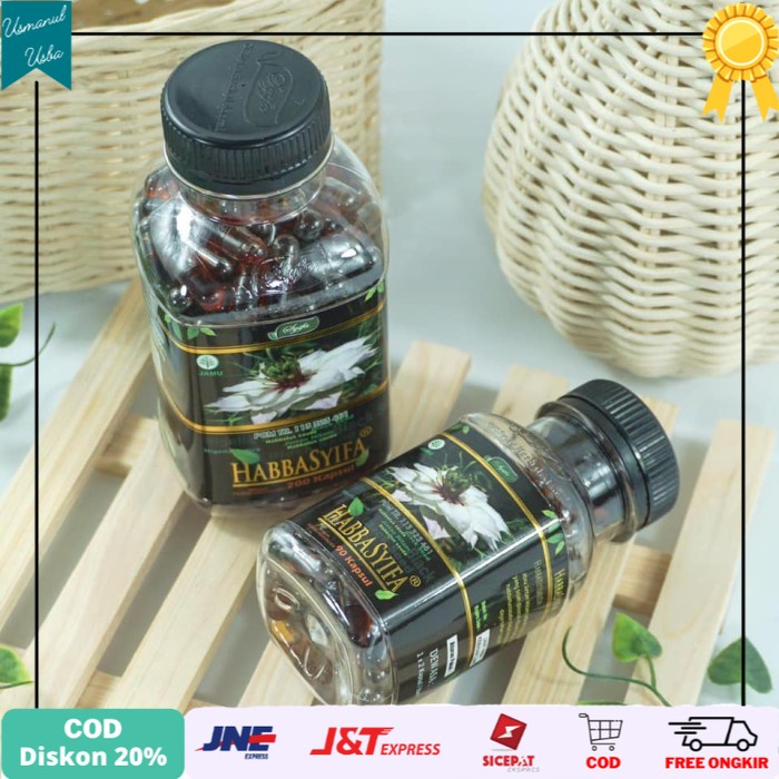 

◾COD◾ Habbasyifa (Minyak Habbatussauda'/Jintan Hitam) 200 Kapsul