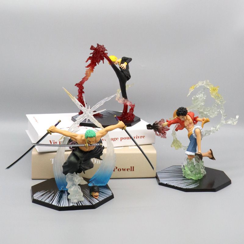 Figure One piece Roronoa Zoro Battle Ver Pajangan Anime One piece