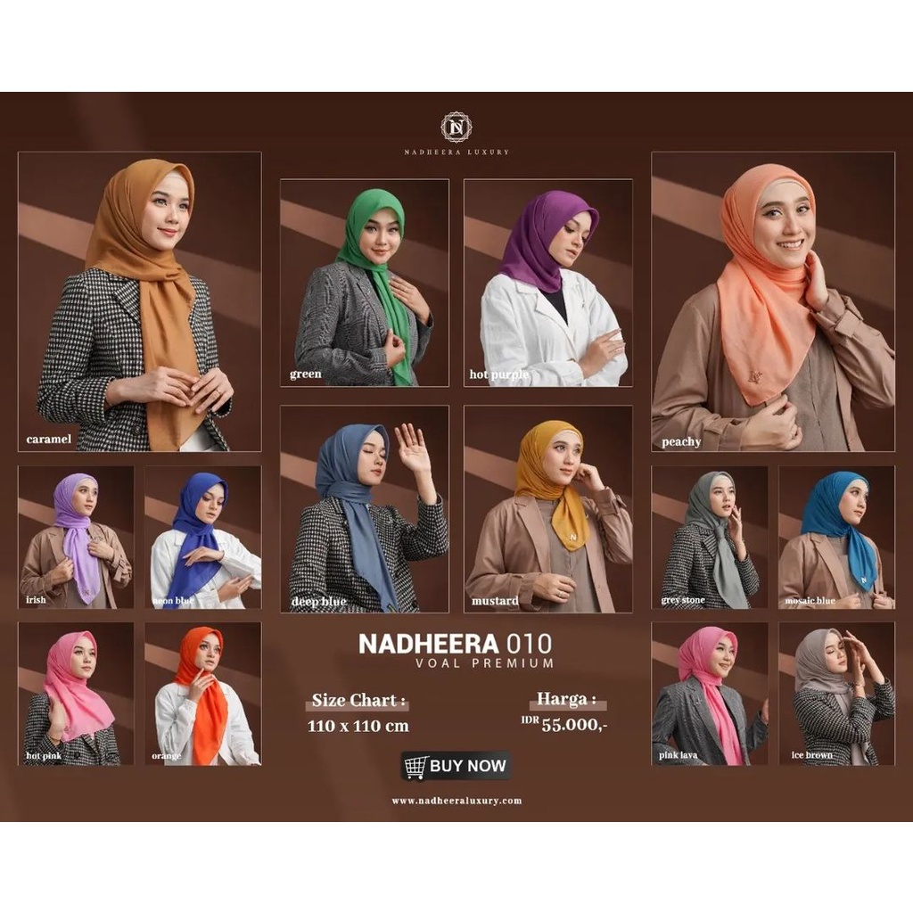 Nadheera Hijab 010 Series