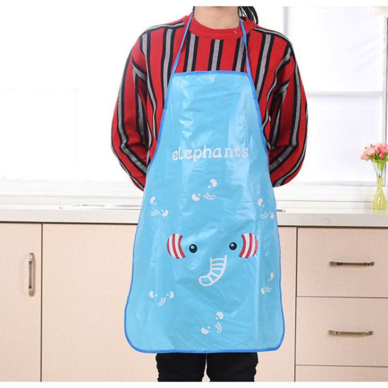 CELEMEK MASAK ANTI AIR | APRON WATERPROOF