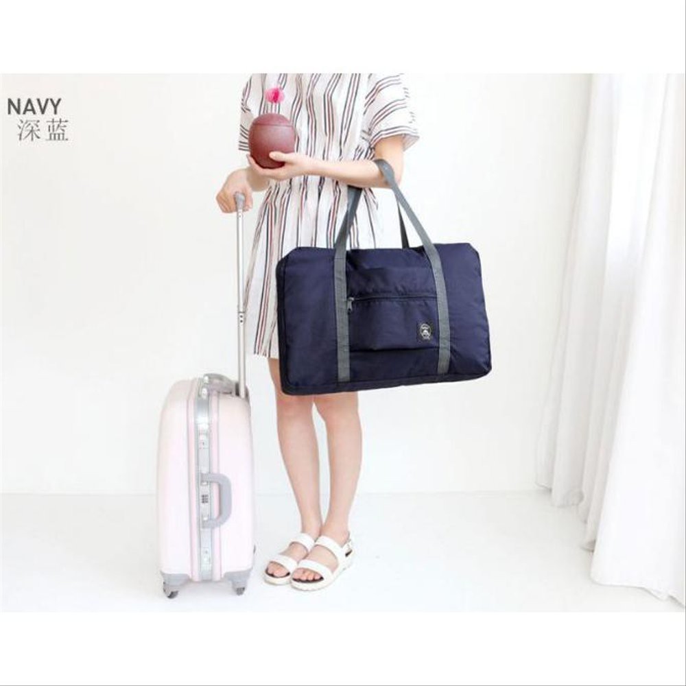 Travelmate Korea Easy Travel Bag Foldable,Travelmate Tas travel besar lipat hand carry anti air