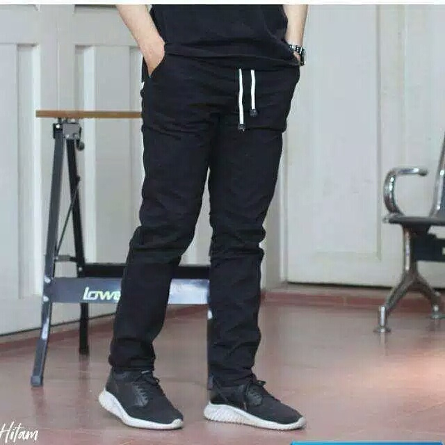 CELANA CHINOS MODEL KOLOR PANJANG//CHINO KOLOR PANJANG PRIA//CELANA PANJANG CHINO PINGANG KARET - Celana Chino panjang Model Rip Kolor Hight Quality Stretch Pinggang mulur Karet/ Celana chino panjang pingang karet