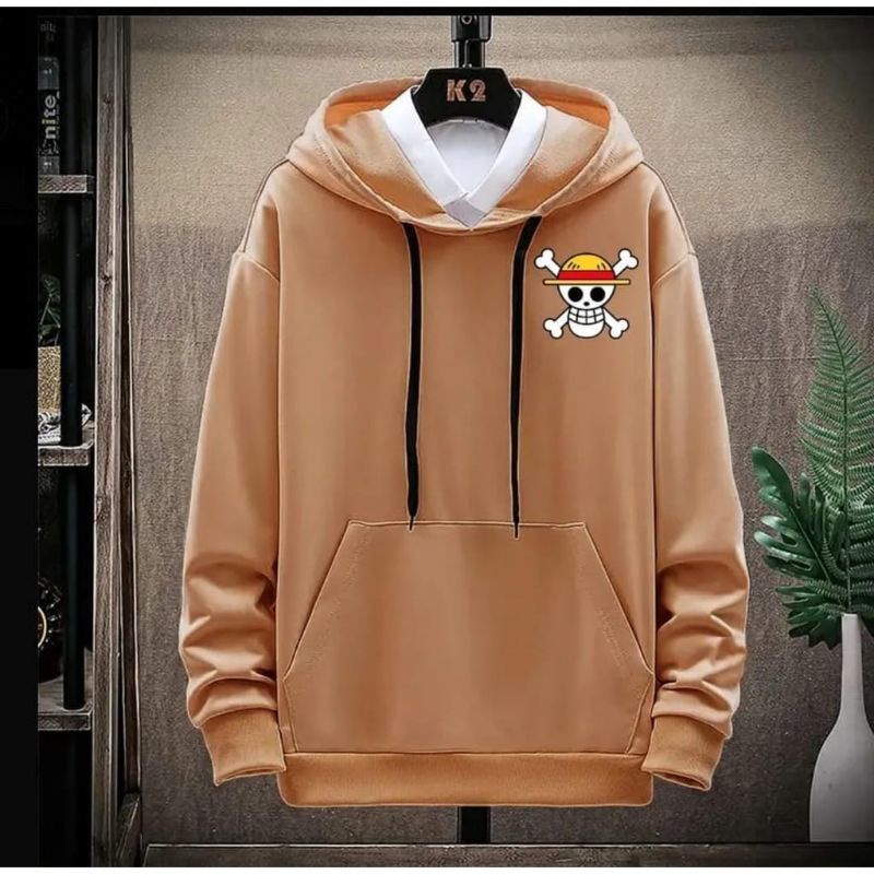 Hoodie 1PIECE  Pria wanita Unisex keren / Hoodie Distro Keren dan Trendy bahan Fleece