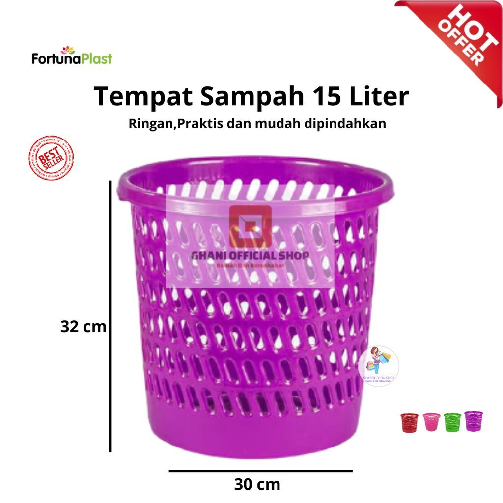 TEMPAT SAMPAH WARNA 20 LITER