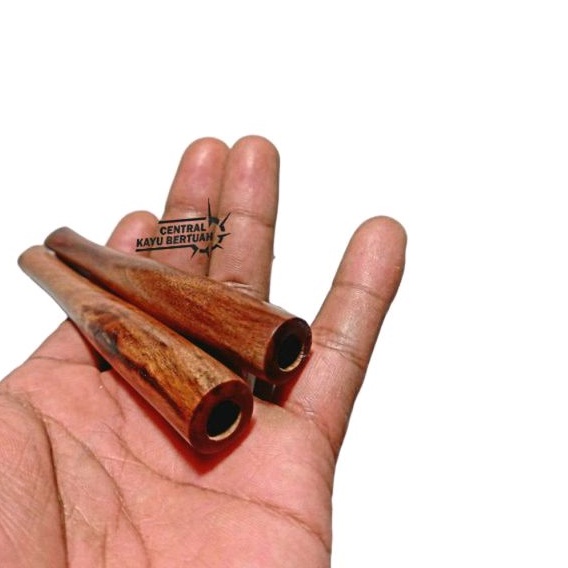 pipa once kayu galih stigi/setigi wulung coklat semi hitam