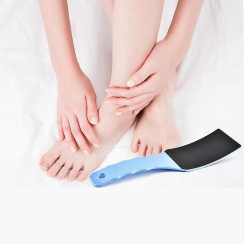 [Double-sided Curved Tang File Pedicure Tool] [Professional Pedicure Rasp Foot File] [Foot Scrubber Callus Remover]