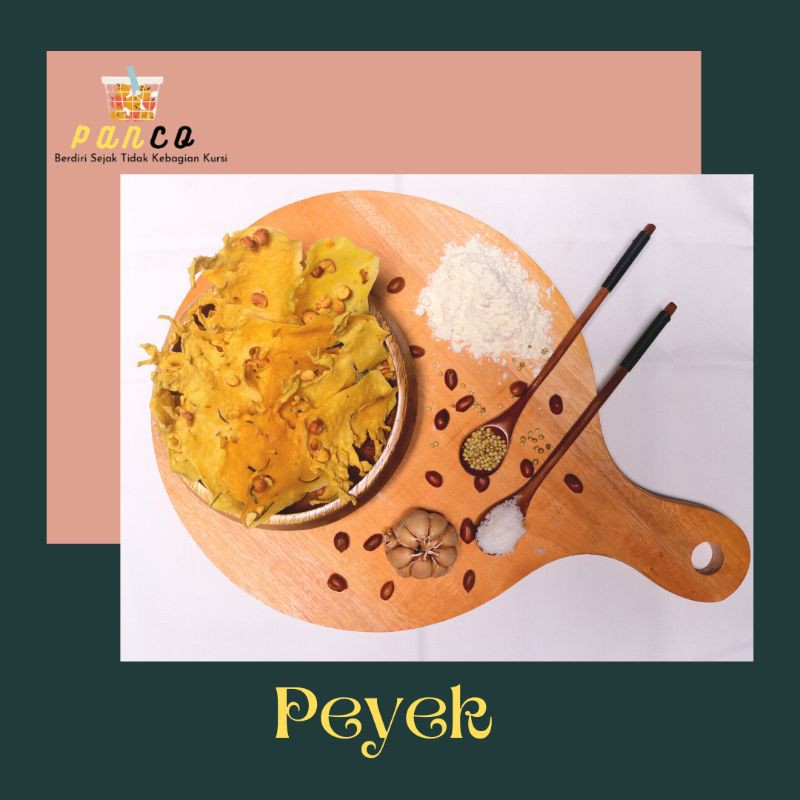 Peyek Kacang/Peyek Teri/Peyek Ebi/Peyek Daun Jeruk/Rempeyek Toples 5 Liter