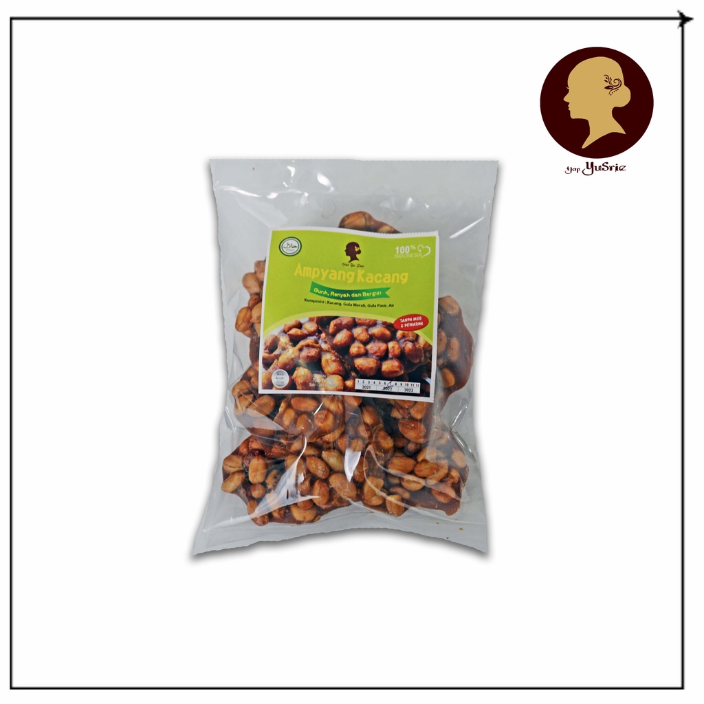 

AMPYANG KACANG GULA JAWA YU SRI OLEH KHAS SOLO 230 GR SNACKS TRADISIONAL BROWN SUGAR PEANUTS LOCAL