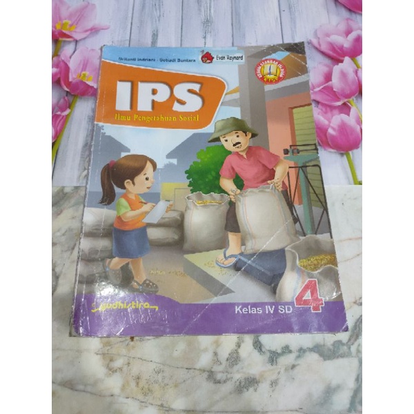 Buku IPS kelas 4 sd Yudhistira BEKAS