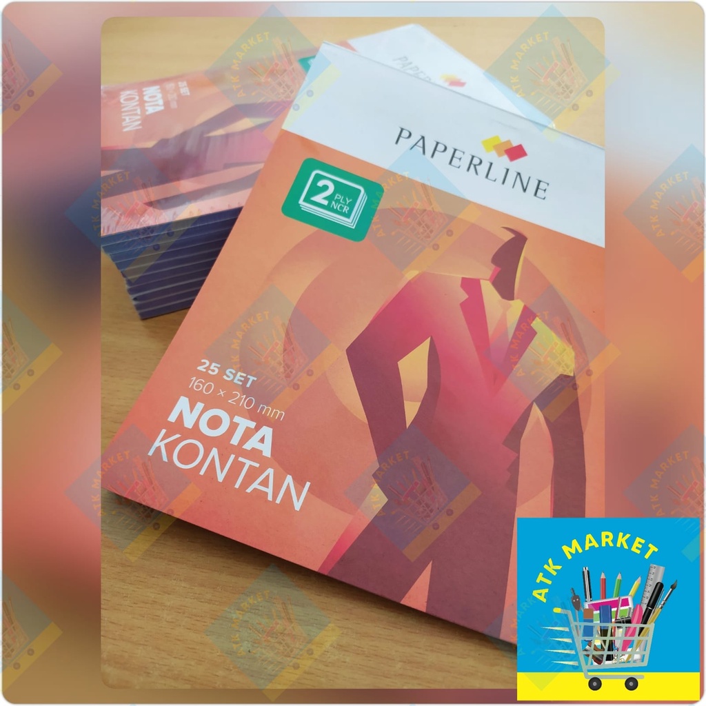 

Nota Kontan Paperline Besar 2 Ply (NK B2 NCR)