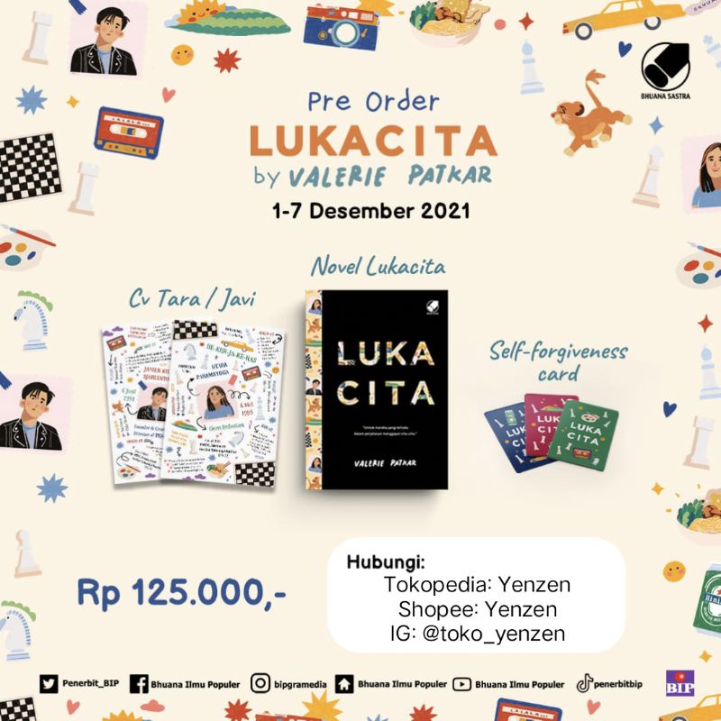 Novel Lukacita Valerie Patkar