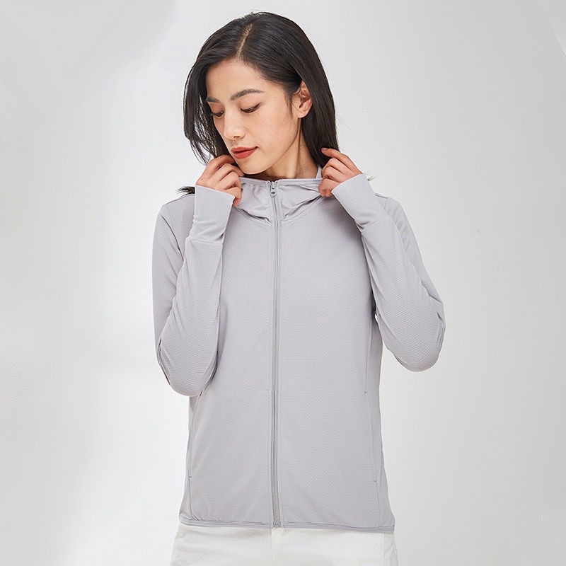 JAKET OLAHRAGA mesh hoodie UV protection olahraga JPS Women