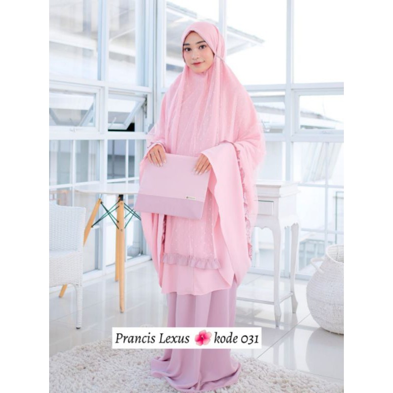 Mukena prancis Lexus ori Dalanova mukena