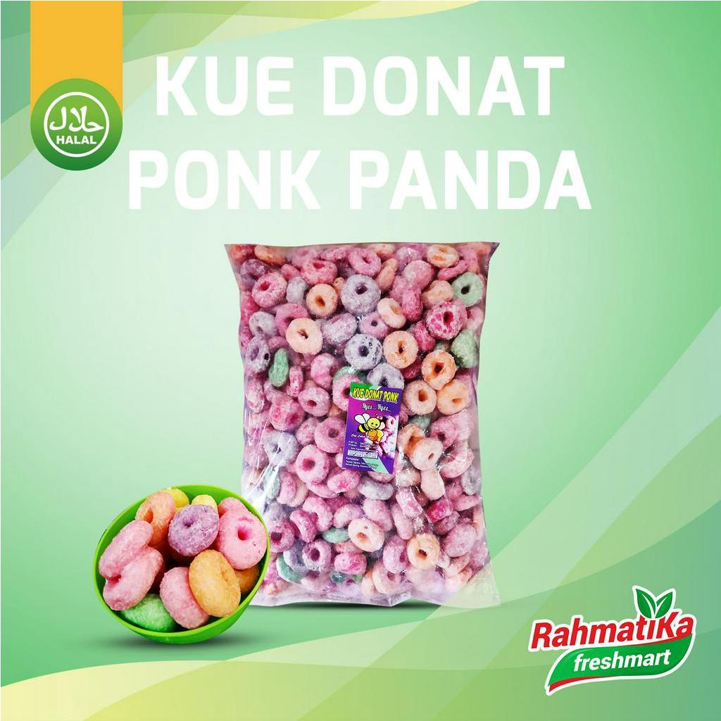 Kue Donat Ponk Panda Kering 1 Bal (1.8 Kg)