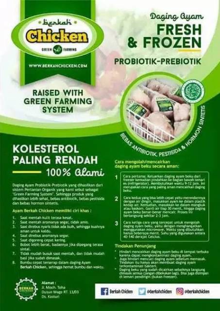 

JUN MENJUAL AYAM FROZEN POBIOTIK POTONG 9 dan 10 MAKANAN BEKU SEHAT HALAL DAN COCOK UNTUK DIET