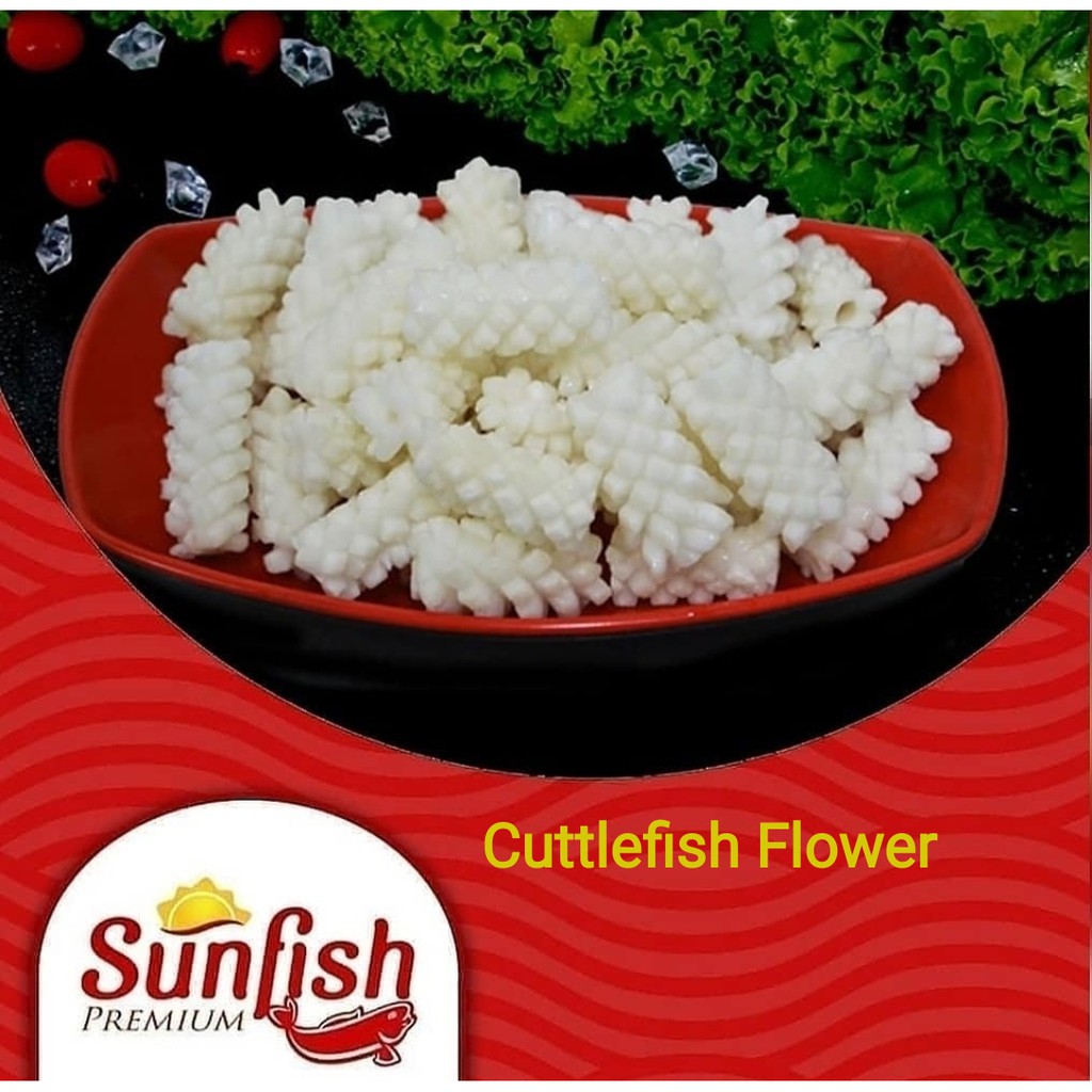 

SUNFISH Cutterfish Flower kembang cumi 500 gr