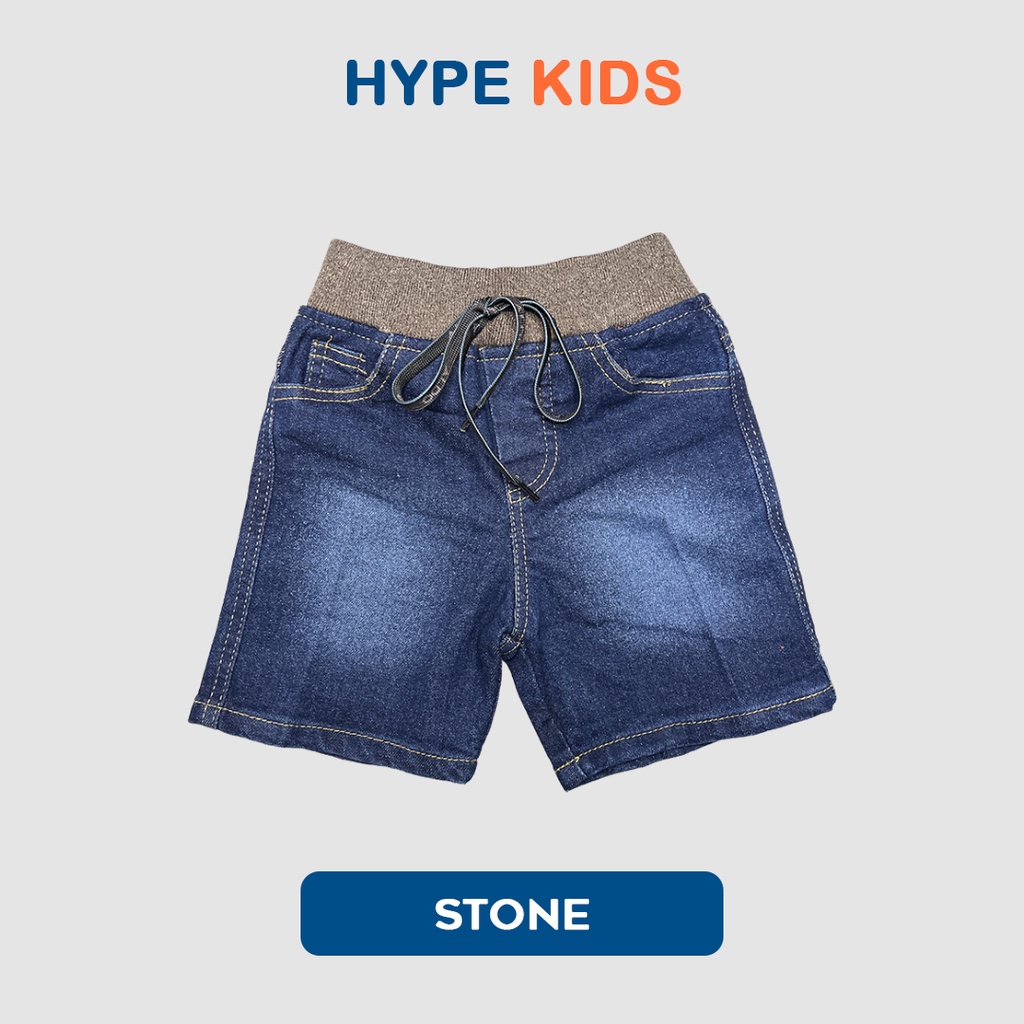 Hypekids Short Ribs - Celana Pendek Jeans Anak Usia 1 - 6 Tahun Laki-Laki