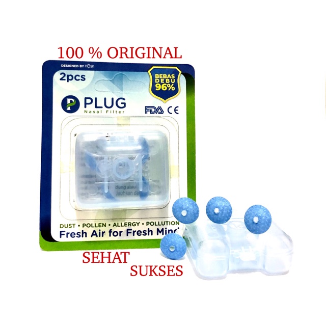 PLUG NASAL FILTER ~ MASKER HIDUNG