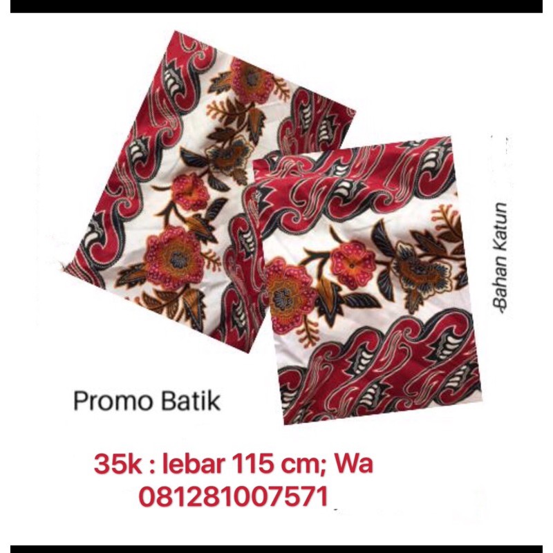 kain batik promo sarimbit