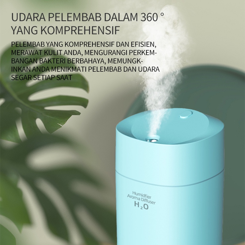 Baru K5 Aromaterapi Humidifier Mini Compact Mobil Desktop senyap Humidifier