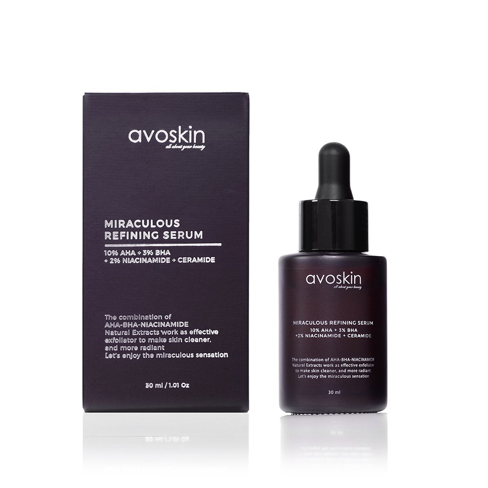 Avoskin Miraculous Refining Serum [AHA BHA NIACINAMIDE + CERAMIDE]