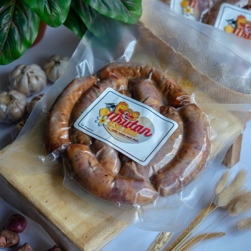 Urutan Babi Asli Bali (Sosis Babi Bali) *Large Pack*