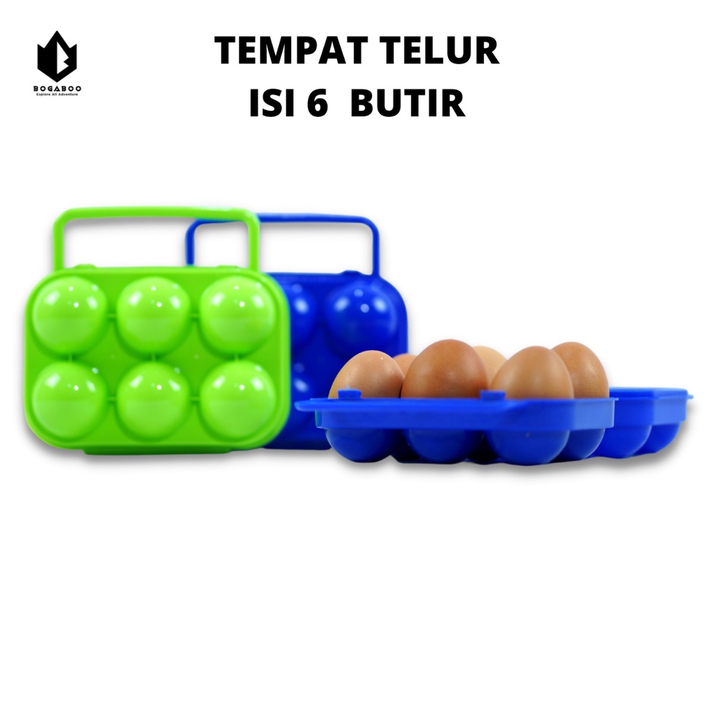 Tempat Telur Isi 6 - Egg Holder - Penyimpanan Telur