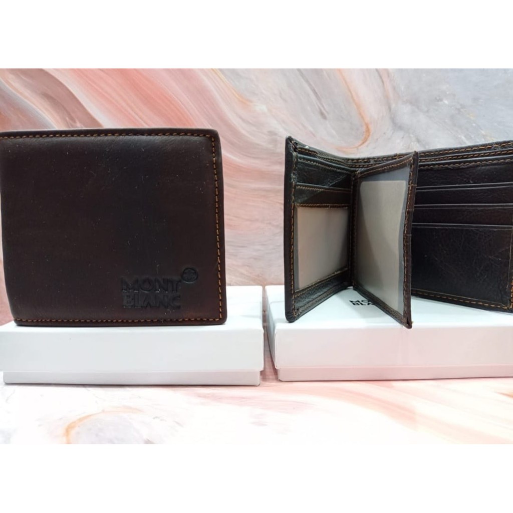 dompet kulit pria dompet kulit terlair D.MONT BLANC STD-KBR STORE