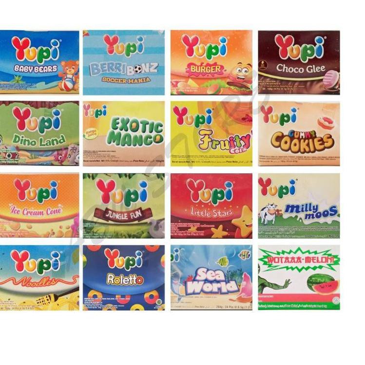 

【TOPSELLER】 permen yupi per box