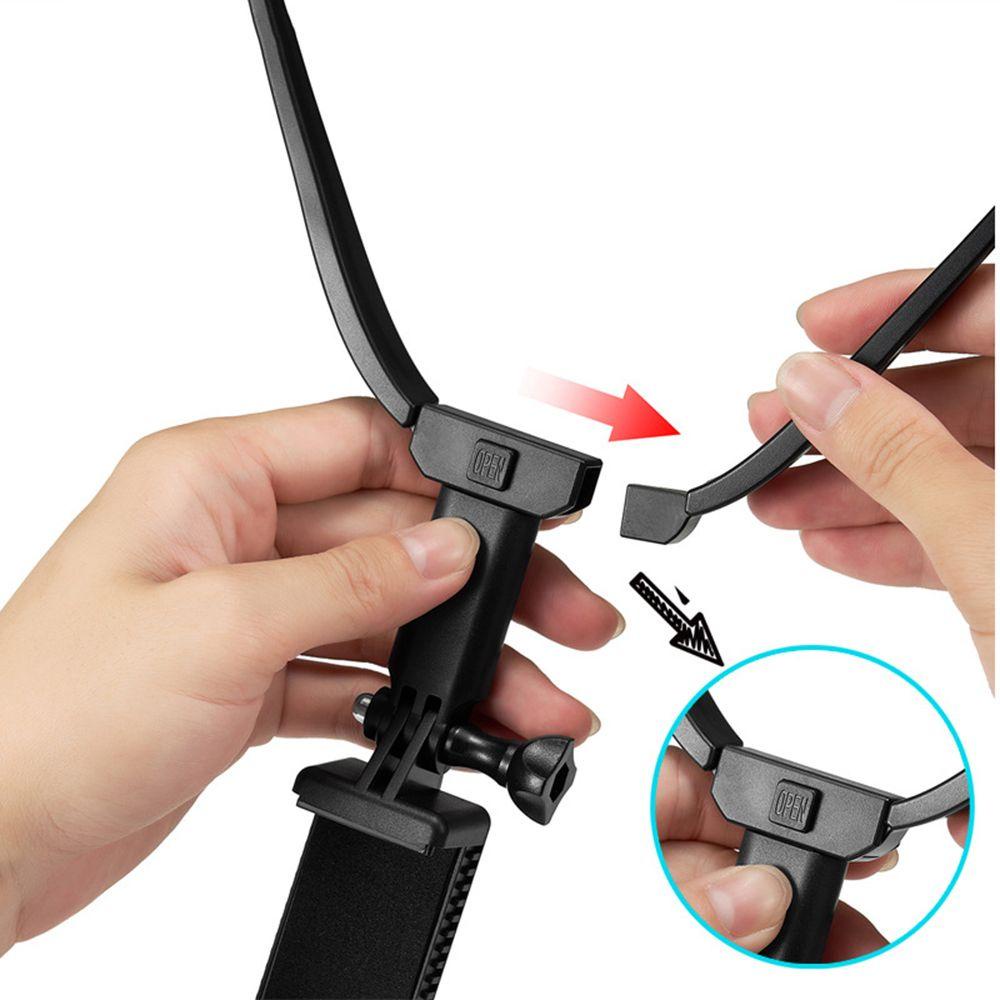 POPULAR GOPRO Populer Hold Mount Kamera Olahraga Lazy Hands Free Lanyard Strap Untuk Gopro10 9 Xiaoyi Action Camera