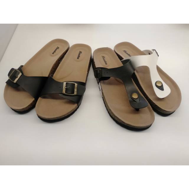 Sandal Wanita Bata Athena Flat Original model jepit/ slop  bahan sintetis sangat nyaman dan awet