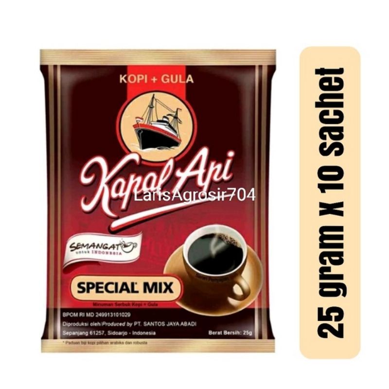 

promo kapal api spesial mix 25gr rentengan paling laris