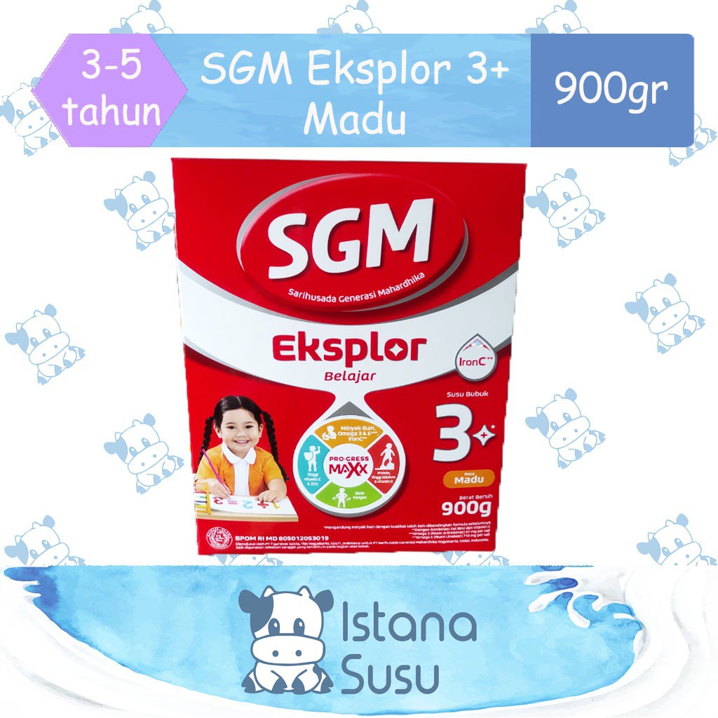 SGM Eksplor 3 Plus Madu 900gr