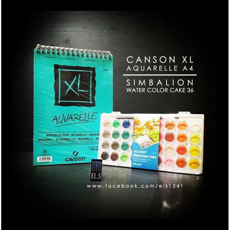 

READY STOK WATERCOLOR PACKAGE 01 (CANSON SIMBALION CAT AIR) PERALATAN MELUKIS TERMURAH DAN TERBARU