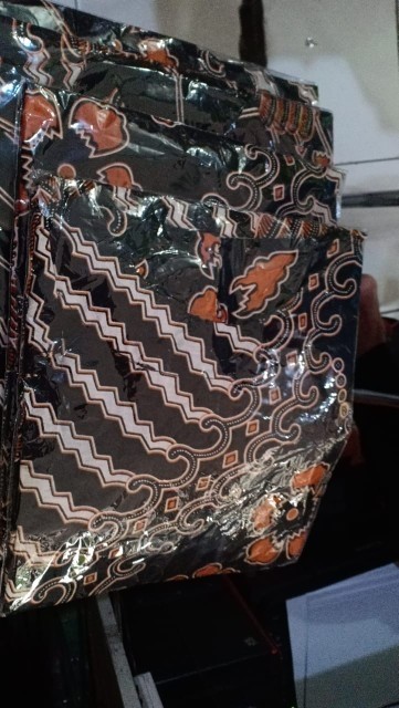 Batik Couple Keluarga Sania Ruffle Ori Ndoro Jowi Dnt Motif Jaring